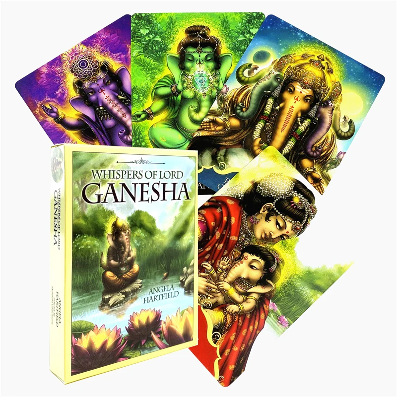 Tarot Card for Whispers of Lord Ganesha Oracle Board Card Game Tarot Deck full English Version