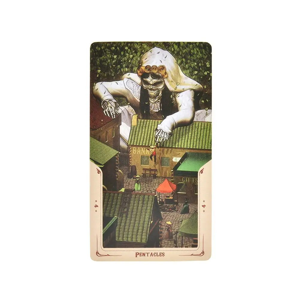 Новые 78 шт. Таро Kaarten листы Санта-Муэрте Таро карты настольная игра Speelkaart Dek Tafel игры для Familie вечерние# N