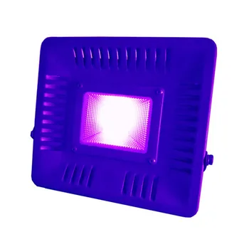 

AC110V/220V 50W 395nm UV Curing LED Floodlight Waterproof Lamp for Plastic Printing Money Detector Lantern Flood Lighting