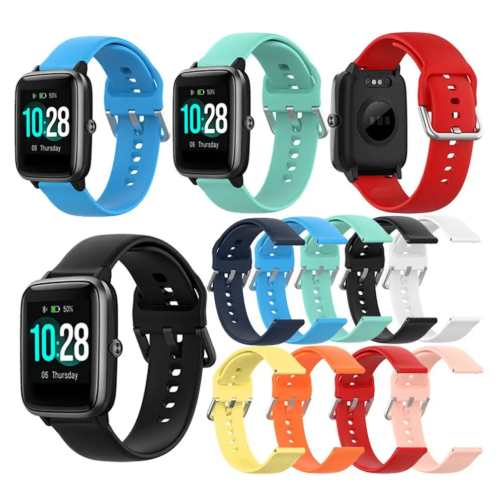

Bracelets Accessories Sweatproof Adjustable Watch Band Sport Strap Quick Release Wristband Silicone Strap For ID205L