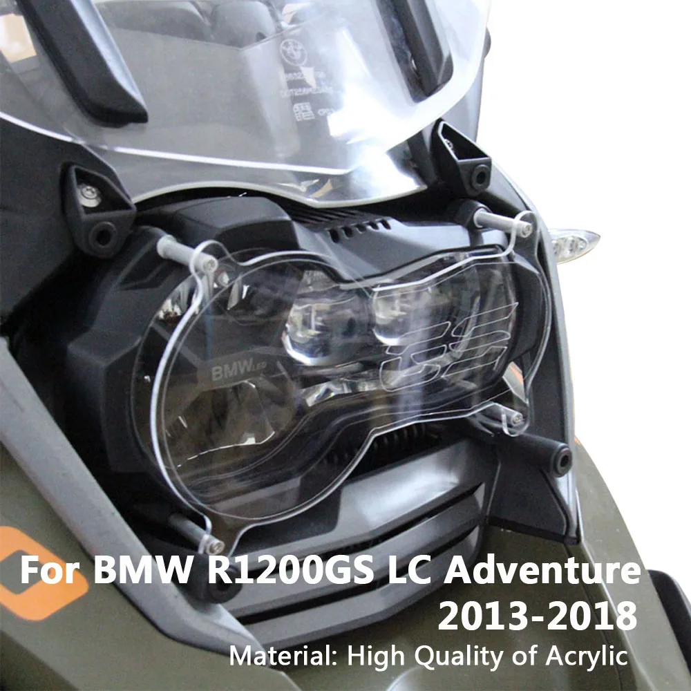 Для BMW R1200GS LC Adventure 2013 2018 2017 2016 защита для фар мотоцикла Защитная пленка передняя