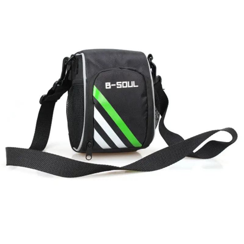 

B-SOUL Bike Front Bag Bicycle Road Bike Handlebar Bag Cycling Frame Tube Basket Shoulder Bags Bicycle Accessories
