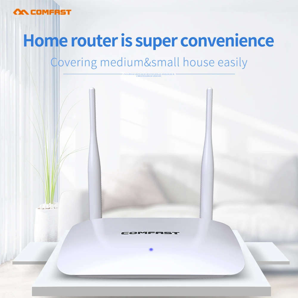 Беспроводной маршрутизатор COMFAST WR623N с двумя антеннами Wi-Fi для офиса/дома |
