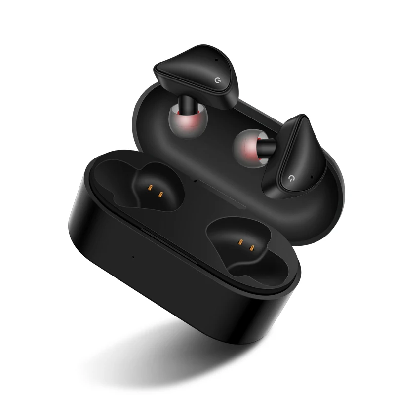 Размер Беспроводной Bluetooth 5,0 Earpods с зарядный чехол, Совместимость с системами Android и iOS IPX5 с защитой от пота с глубокими басами, Особенности