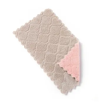 

Water-absorbing Dish Cloth Thickening Wipe Tablecloth