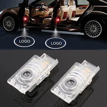 

CarLingYi 4 Pcs Door Lights logo Ghost Shadow Logo Light Led Door Welcome Light Projector for Cadillac SRX 2011-2017 / XTS / ATS