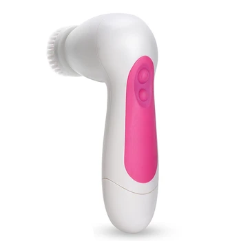 

5 in 1 Multi-Functional Electric Facial Cleansing Instrument Pores Cleanser Brush Face Massager Pores Cleansing