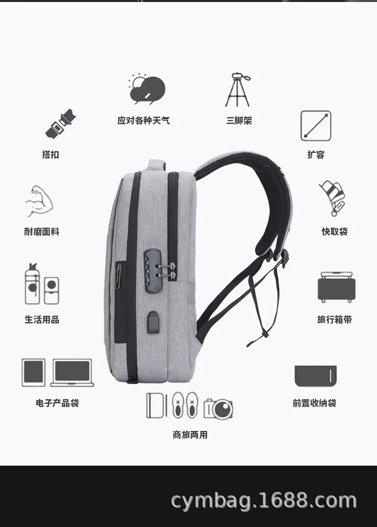 17 Inches 17.3 Inch Backpack Laptop Computer Bag Laptop Bag Apple Anti-Spillage Fabric Bag