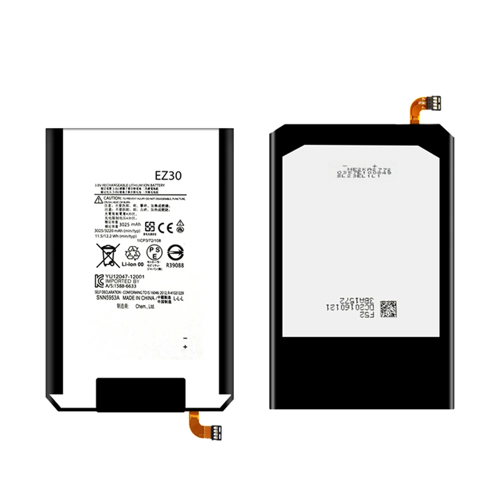 100% новый аккумулятор EZ30 для Motorola Nexus 6 Google XT1115 XT1110 XT1103 Nexus6 3025/3220 мАч Li Polymer