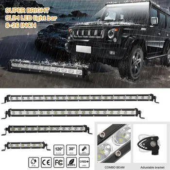 

Car LED Work Light Bar 18W 36W 54W 72W Car Spot Beams Headlight Offroad Auto 4x4 4WD SUV Driving Fog Lamp Boat Truck LED Light