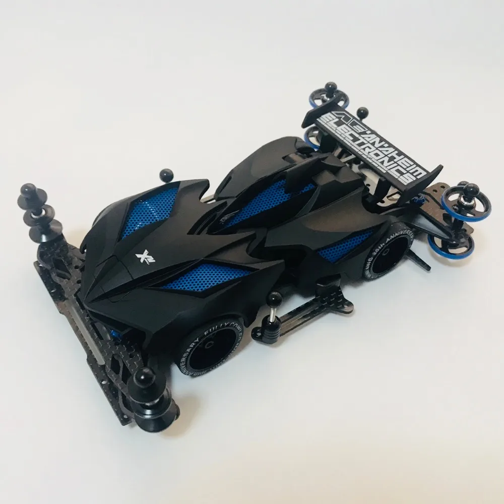 1 комплект ZWINGMAGNUM Tamiya Mini 4WD модель автомобиля 19442 с AR шасси окрашенный автомобильный корпус
