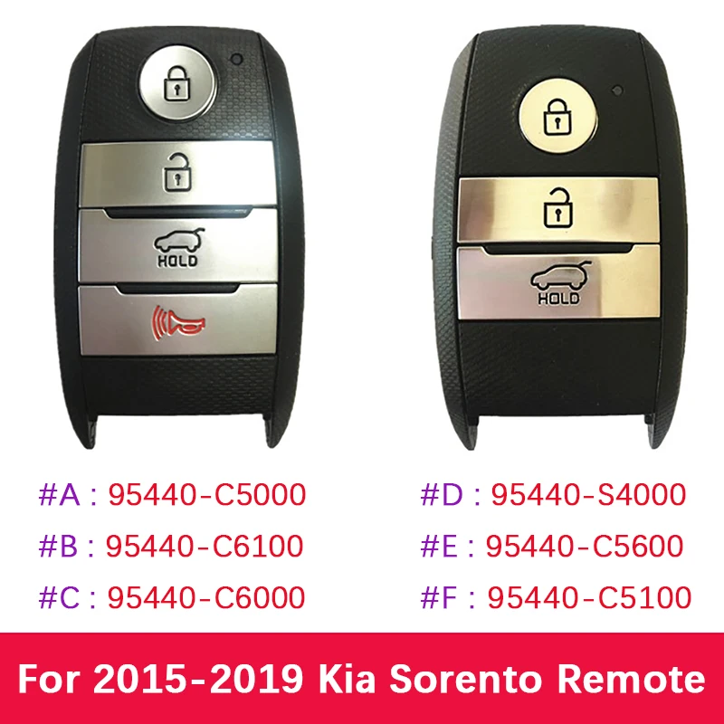 

Genuine / Aftermarket 2015-2019 Kia Sorento Smart Key 95440-C5000 95440-C6100 95440-C6000 95440-S4000 95440-C5600 95440-C5100