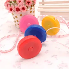 Y6225 автоматический тип сантиметровая лента-рулетка многоцелевой пластмассовая лента измерительная шкала/Милая Мини маленькая измерительная лента