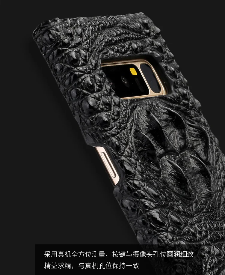 Чехол из натуральной крокодиловой кожи для samsung galaxy A50 A70 A40 A20 Note 8 9 10 S8 S9 S10 plus чехол для телефона r
