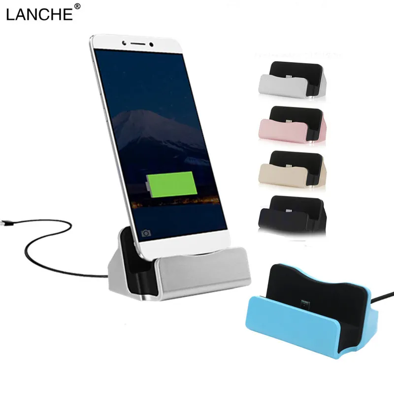 Usb-кабель для зарядки телефона док-станция для зарядки iPhone X XS Max 6 8 Plus 5 SE для samsung S10 S8 Plus для huawei P30 Pro