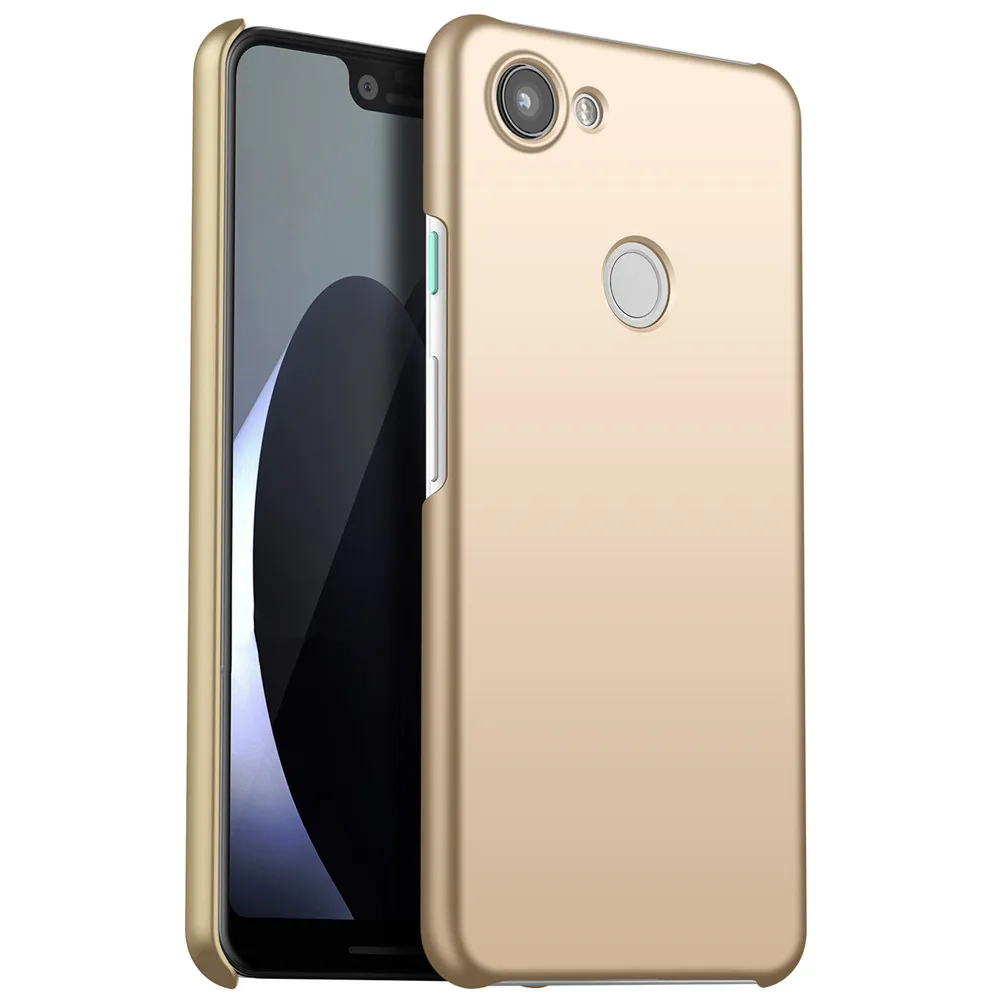 Чехол для телефона для Google Pixel 3A, Ультратонкий Скраб против отпечатков пальцев, все включено, Drop-proof, чехол для Google Pixel 3A XL - Цвет: Gold