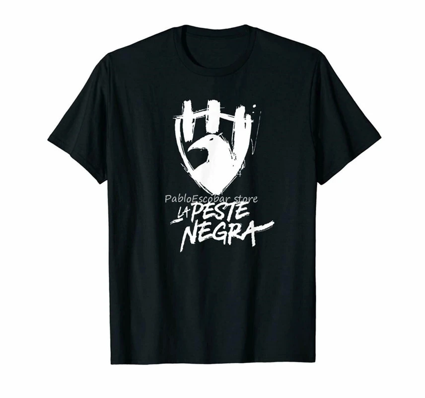 La Peste Negra Club De Cuervos Мексиканская комедия-драма черная футболка S-6Xl свободная |