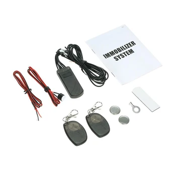 

Universal 2.4 GHz Car Alarm Immobilizer Circuit Cut Anti Theft Security English Version Car Immobilizer Bypass RFID Wireless