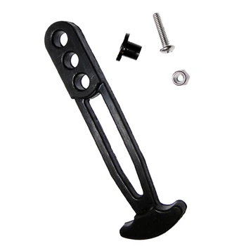 

6 inch 152mm 3 Holes Boat Telescoping Ladder Rubber Strap Bungie Cord Secure Retaining Band - Black