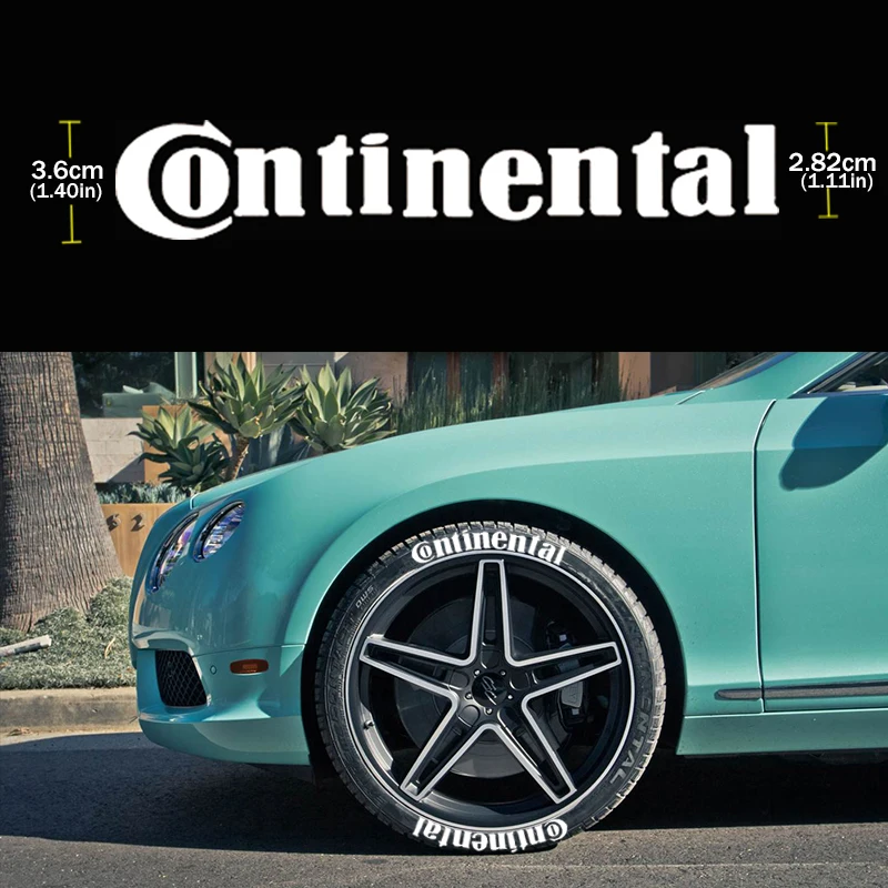 

High Quality Car Sticker Car Tuning Universal 3D Rubber Tire Stickers Personalized Styling Sticker Car Tyre Stickers New Version