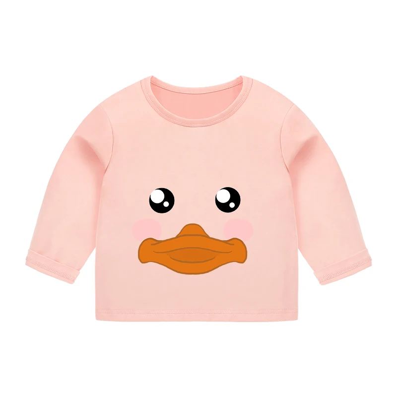 

Baby clothes kids long-sleeved T-shirt cotton boys spring and autumn clothes baby girls bottoming shirt children's toddler tops