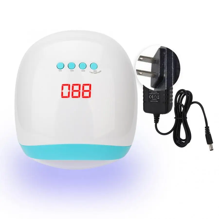 US Plug Профессиональная лампа для ногтей 72 Вт УФ/светодиодный светильник Сушилка Гель-лак аппарат для маникюра инструмент ногтевые лампы n - Цвет: US Plug