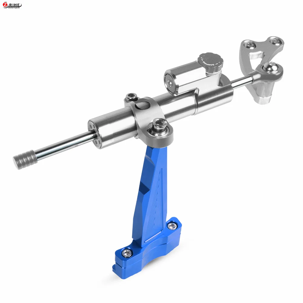 

CNC Aluminum Adjustable full Set of Steering Damper Stabilizer Mounting Bracket support Kit For Honda CB650F CB 650 F 2014-2018