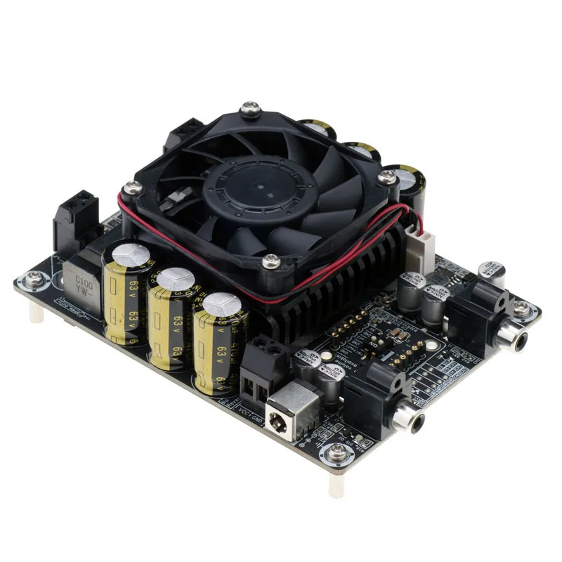 

TAMP 2x500W dual channel class D digital power amplifier power finished fever board STA516BE