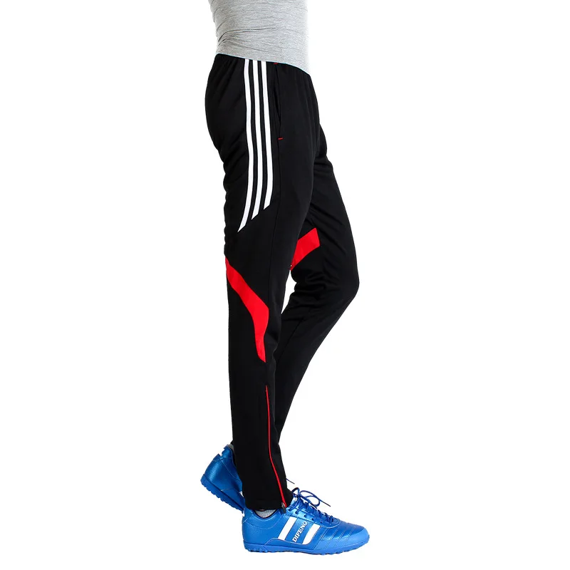 Zu qiu ku Men's Sports Training Trousers Received Shank Summer Running Pants Slim Fit Breathable