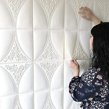 

3d wallpaper wall stickers self-adhesive brick pattern 70*70cm living room bedroom decoration stickers TV background wall