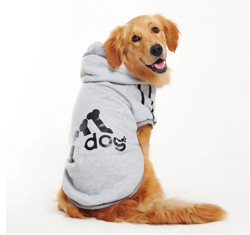 Ideal  s-9XL dogs pets clothing Large Dogs coat Warm Coat Hoodies Jackets Sportswear Sweaters For dog clot