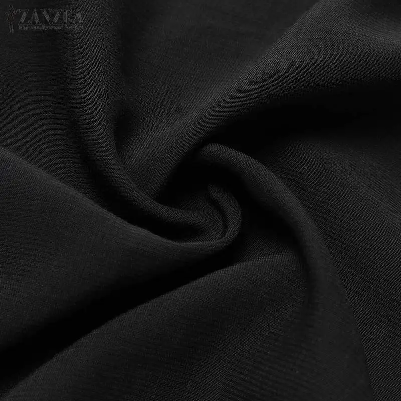 ZANZEA, женские повседневные топы, блузки, рубашка с v-образным вырезом,, модные, женские, с оборками, с поясом, элегантные, для офиса, для девушек, шикарная туника, Blusas Femininas