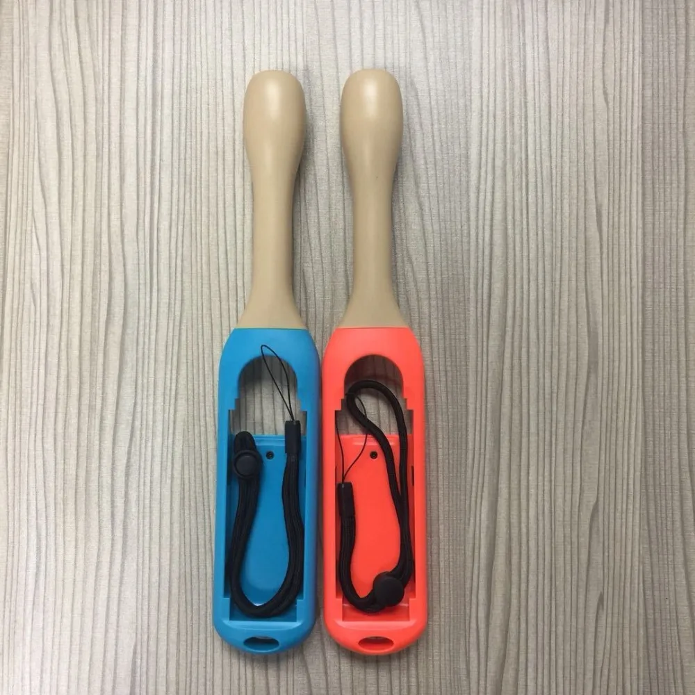 Двойной пакет барабанные палочки рукоятка для Nod NS switch Joy-Con контроллеры для Taiko Drum Master Kinect игра с ремешками на запястье