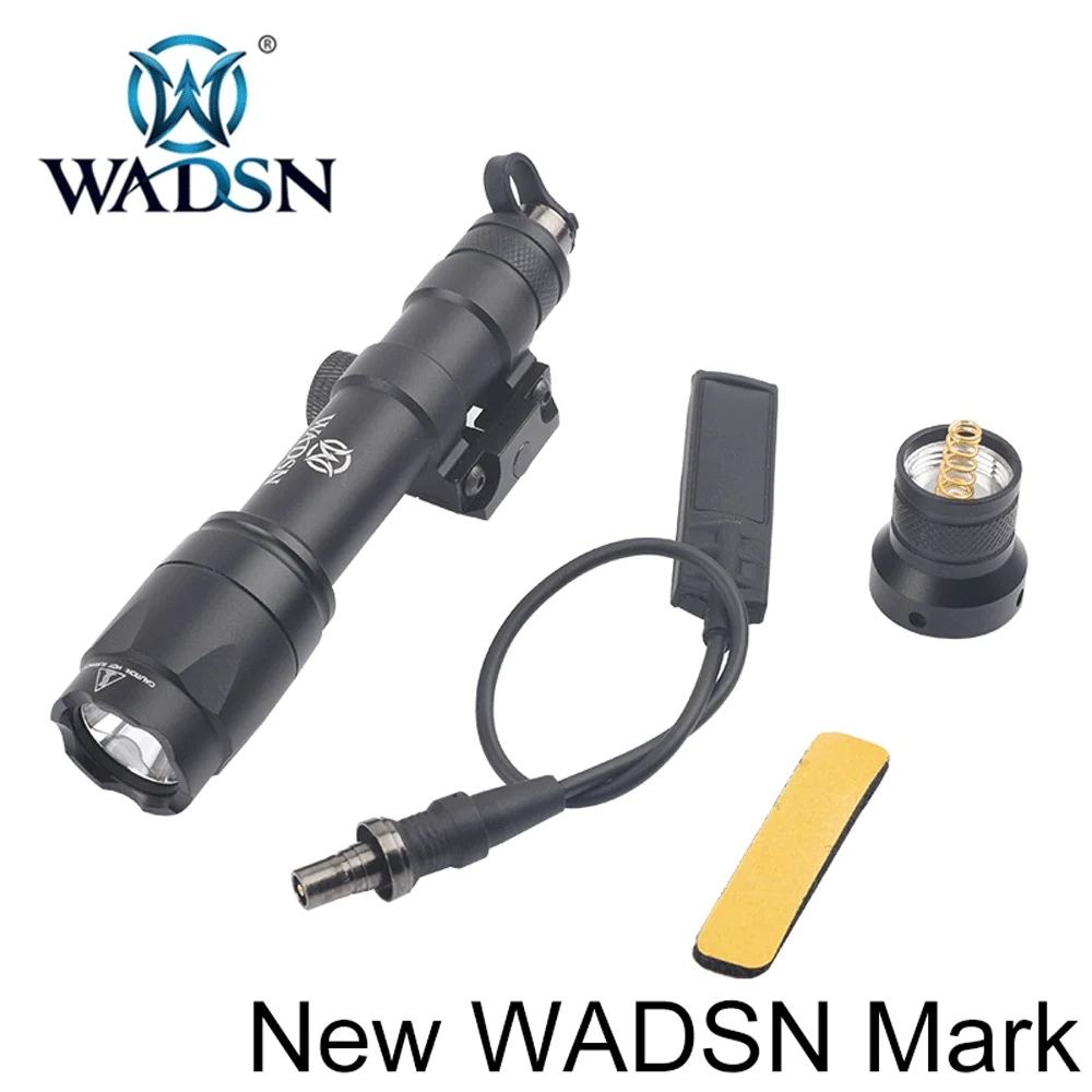 WADSN Surefir M600 Тактический Скаут светильник светодиодный 340 люмен дистанционный переключатель давления M600C винтовка страйкбол вспышка светильник EX072 оружейный светильник s - Цвет: Серый