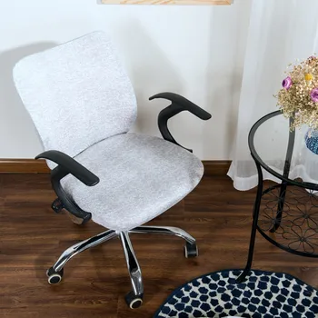 

2pcs/set Spandex Split Chair Back Cover+Seat Cover Universal Anti-dirty Office Computer Chair Cover Stretch Case for Armchair