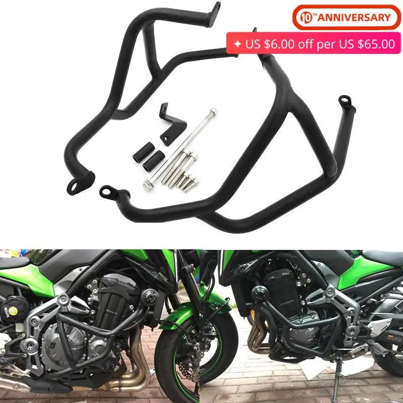 

For KAWASAKI Z900 Z 900 2017-2018 Front Engine Frame Protector Guard Highway Side Crash Bar Bumper Slider Motorcycle Accessories