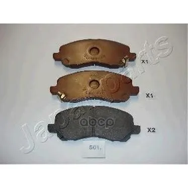 Колодки Пер.Mitsubishi Lancer 03,Galant 06 Pa-501af Japanparts арт. PA-501AF