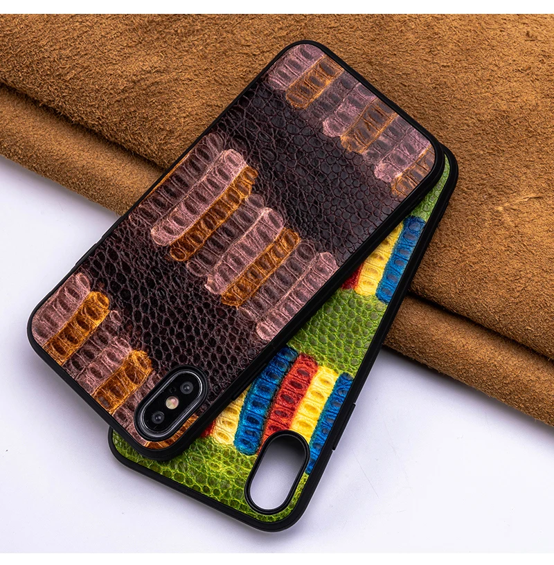 Воловья кожа цветной рисунок чехол для телефона для IPhone X XS Max XR для Apple 5 5S SE 6 6S 7 8 Plus защитный чехол для телефона