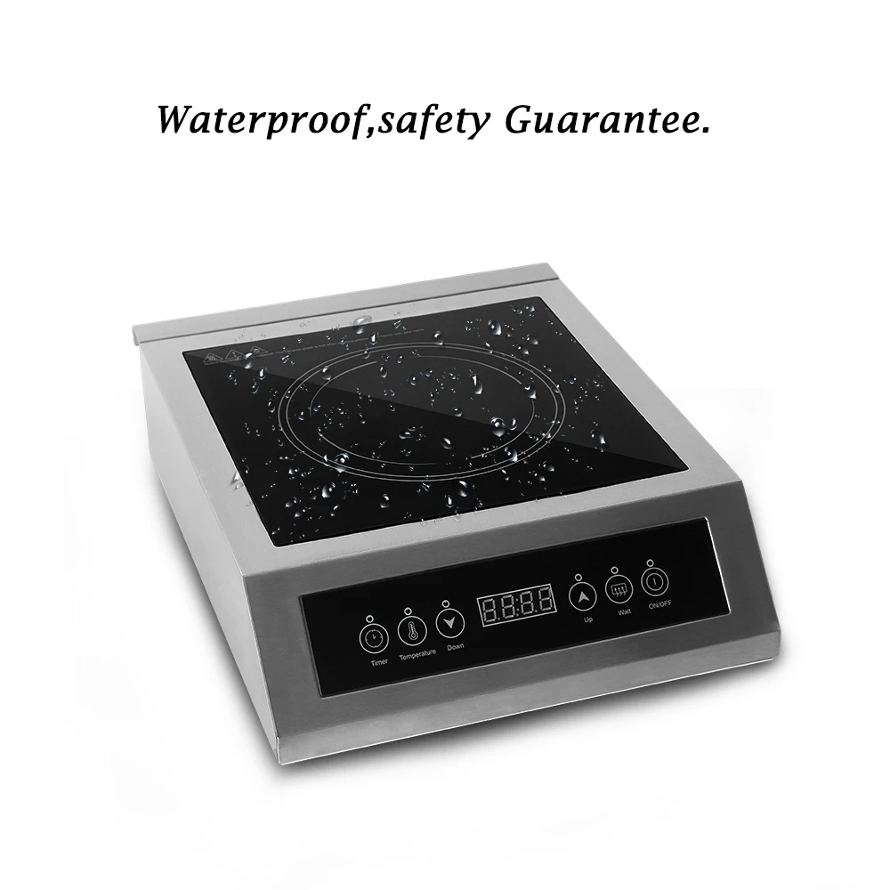 ITOP High Power Induction Cooker Glass-ceramic Touch Control Energy-Saving Cooking Commercial Cooker Machine 3500W 220V-240V