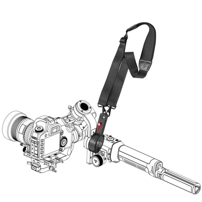 Висячие пряжки нашейные Ремешки ремень Слинг протектор для DJI Ronin S Gimbal камера стабилизатор LHB99