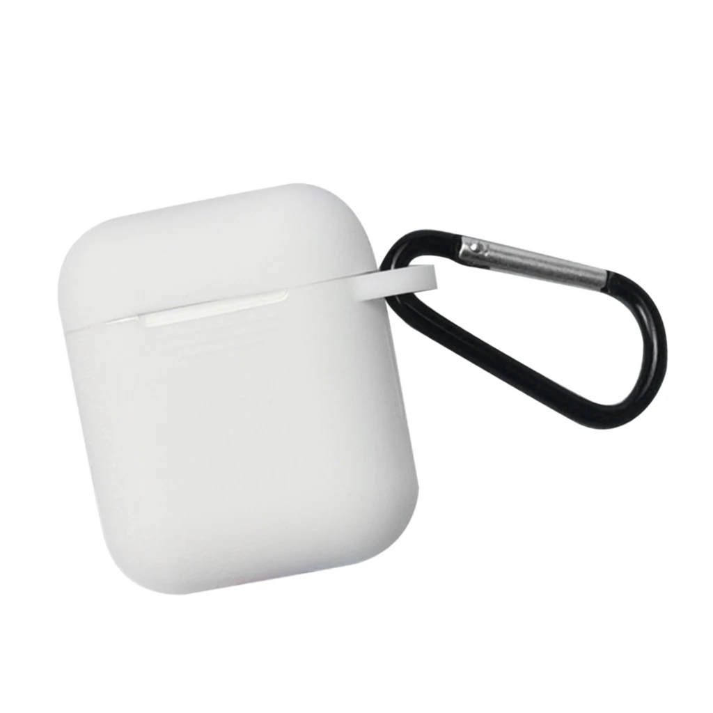 Full Protective Case Cover For Portable Silicone Skin with Keychain Cover for Apple Earphone Charging Case 2019 New High Quality