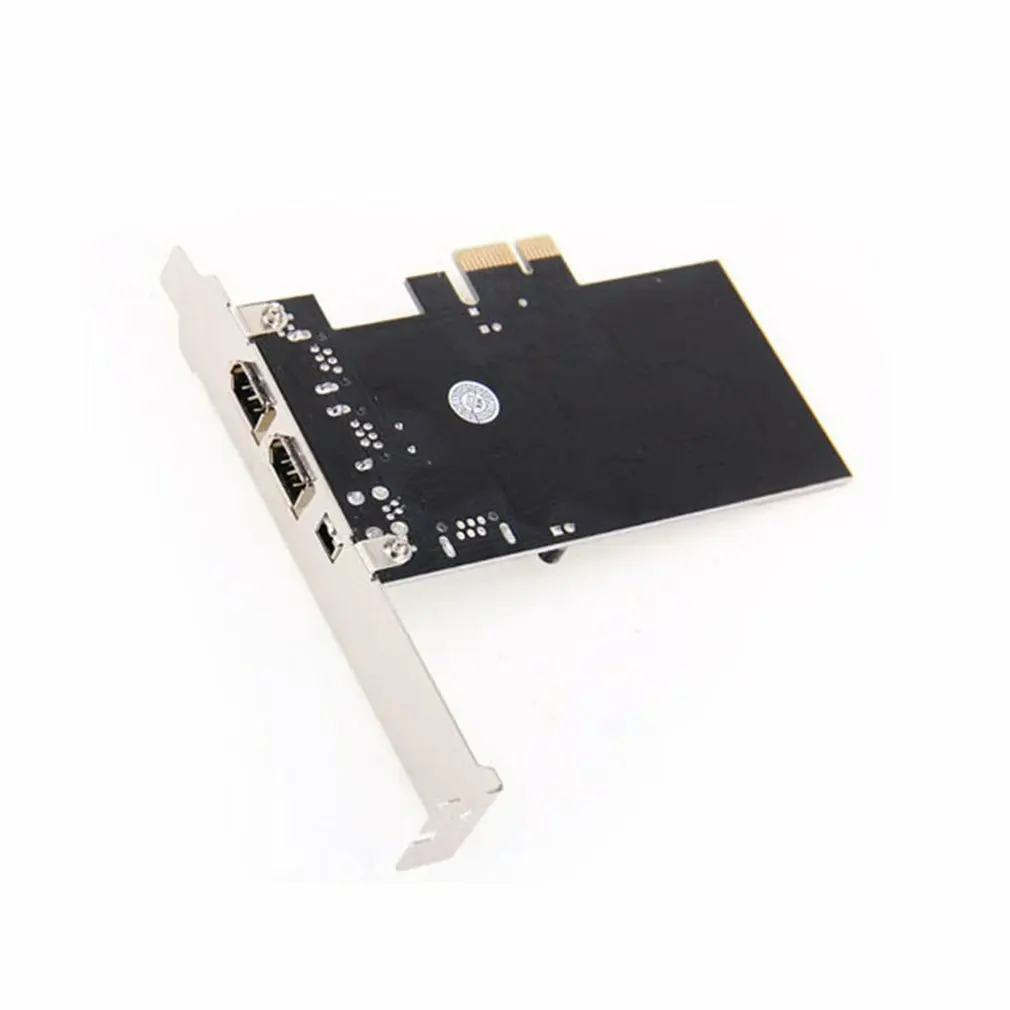 PCI Express PCI-E FireWire 1394a IEEE1394 внешний контроллер карты 3 порта для Windows XP/Vista/7 32/64 бит с кабель FireWire