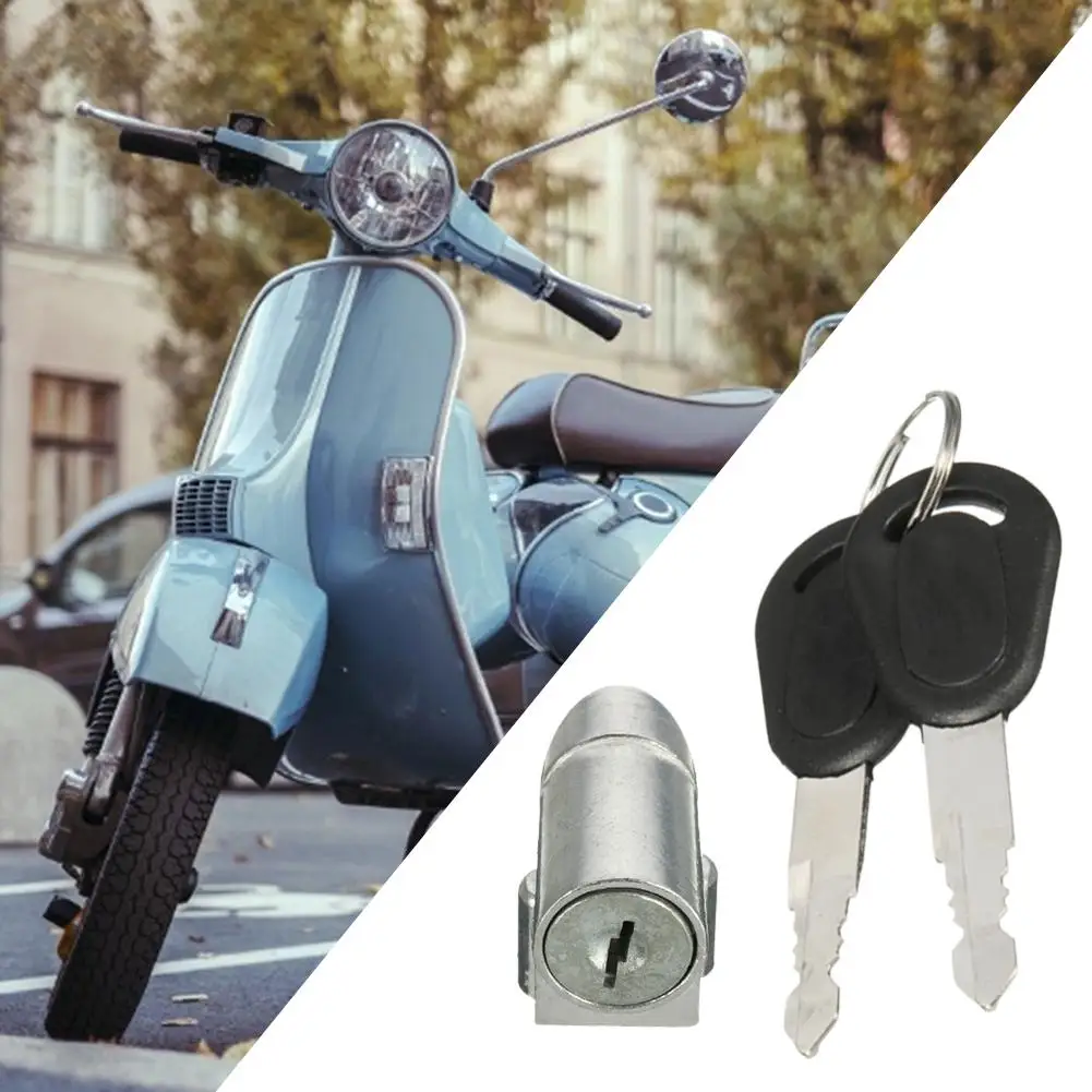 Аккумулятор зажигания безопасности Подарочная коробка замок + 2 ключа для мотоцикл электрический велосипед Скутер e-велосипед
