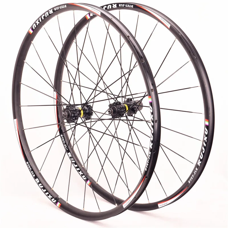 Paire de roues VTT super légères avec frein à disque