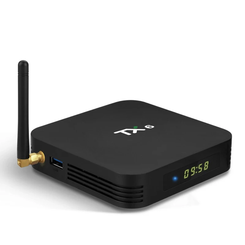 Новейший Смарт ТВ-бокс Android 9,0 Tanix TX6 Allwinner H6 4 Гб ram 64 Гб rom 32G 4K 2,4G/5 ГГц двойной WiFi 2G16G PK HK1 MAX медиаплеер