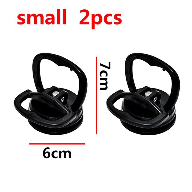 Car Repair Tool Body Repair Tool Suction Cup Remove Dents Puller Repair Car For Dents Kit Inspection Products Diagnostic Tools black 2pcs