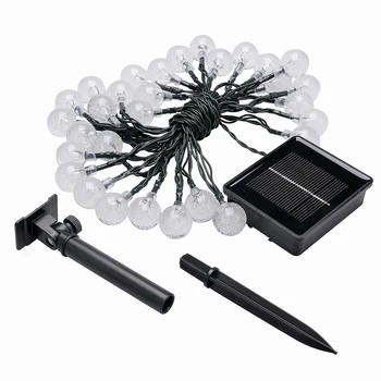 

LED Outdoor Solar Lamp String Lights 20/30/50/100 LEDs Fairy Holiday Christmas Party Garland Solar Garden Waterproof new