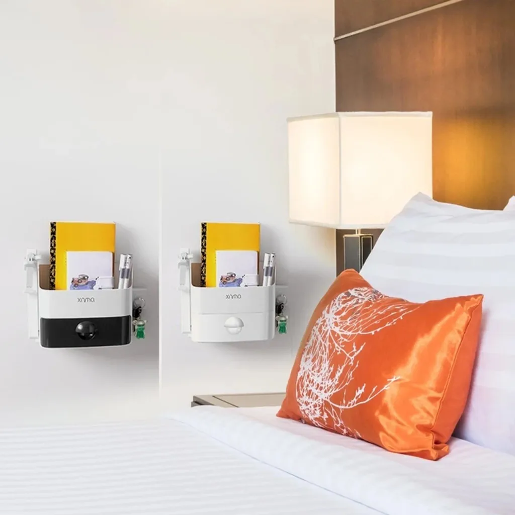 Все-в-одном Прикроватный ящик для хранения идеально подходит для хранения вашего места в чистоте и аккуратности дома комнаты контейнер держатель украшения Органайзер