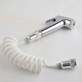 

Shattaf Toilet Bidet Bathroom Douche Spray Kit Shower Head Bracket Hose Sprayer