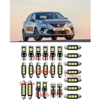 

Car Interior Led Light Kit For suzuki reno verona baleno carry ignis jimny samurai error free t10 31mm 36mm 39mm 42mm